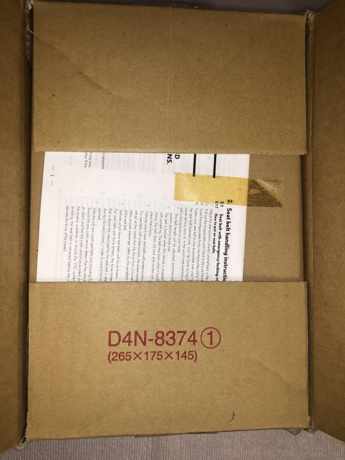 Ремень безопасности с пиропатроном передний левый LEXUS IS250 IS350 2005-2013 7322053130C3