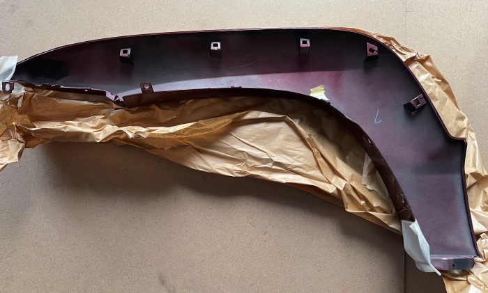 Молдинг правого переднего крыла TOYOTA LC Prado 120 7561160111D0