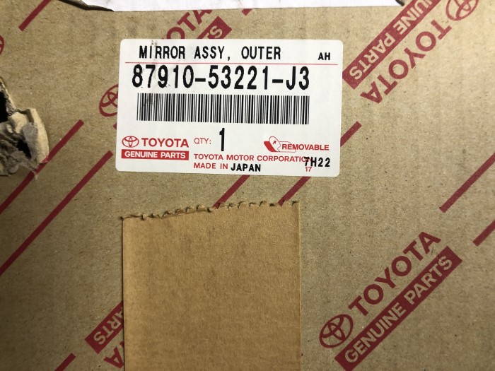 Зеркало наружное правое LEXUS IS 250/350 8791053221J3