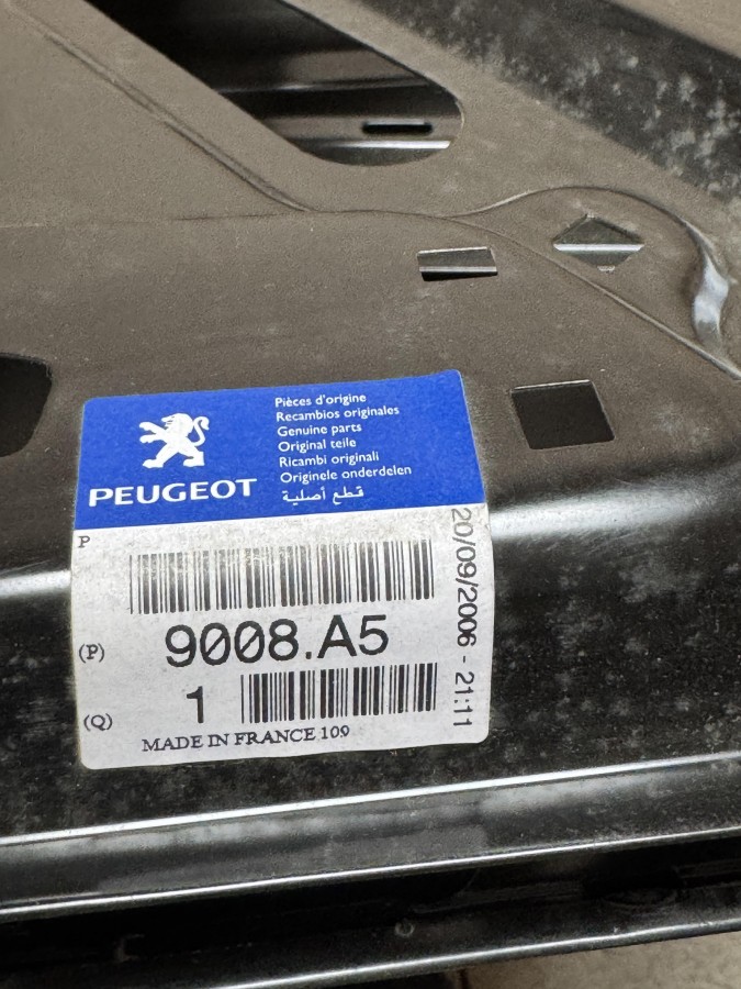 Дверь задняя правая Peugeot 206  9008.A5