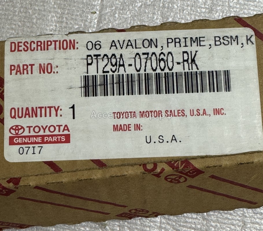 Накладки на двери правые TOYOTA CAMRY V40 PT29A07060RK